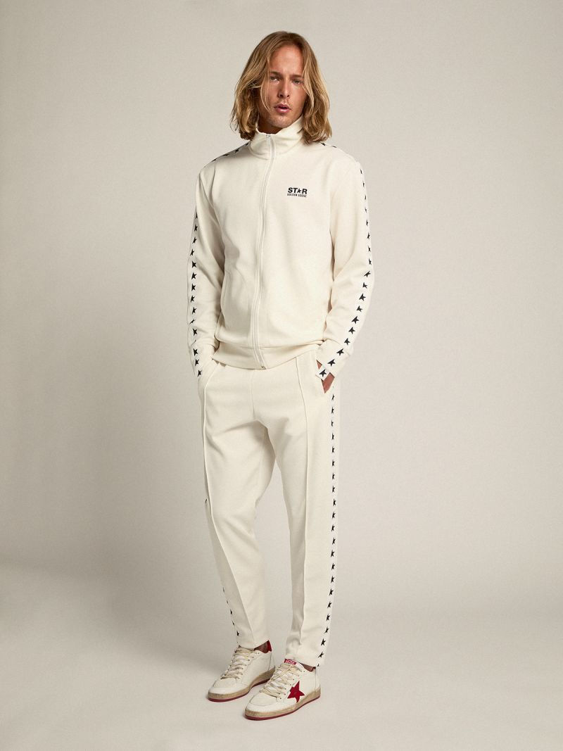 Thumbnail: Golden Goose Star Collection Track Jacket (White)