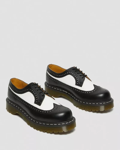 DR. MARTEN 3989 BEX SMOOTH LEATHER BROGUE SHOES | Sneex 3rd Ward