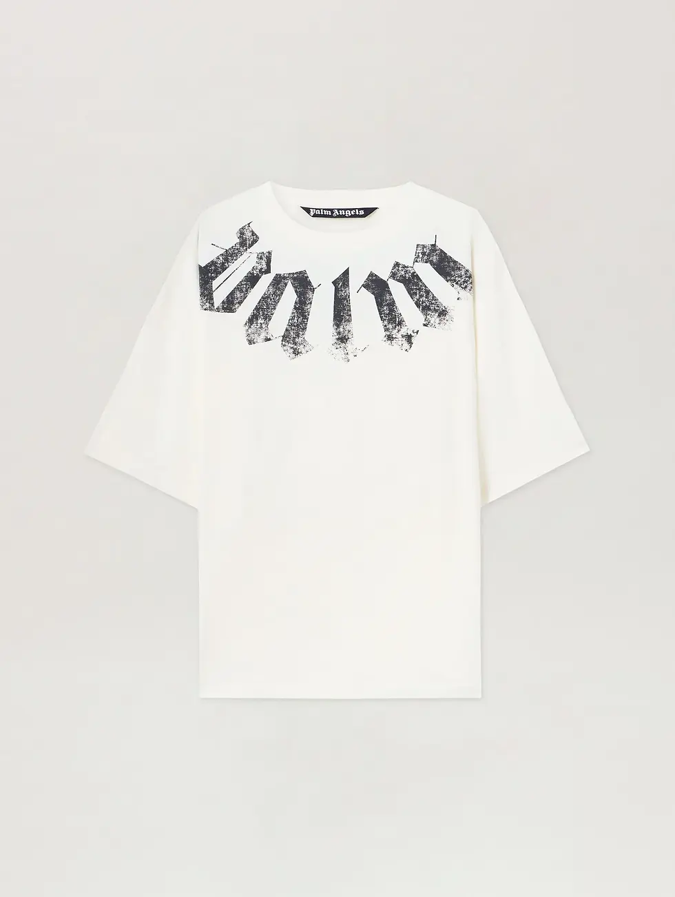 Thumbnail: Palm Angels Big Neck Logo Loose T-Shirt