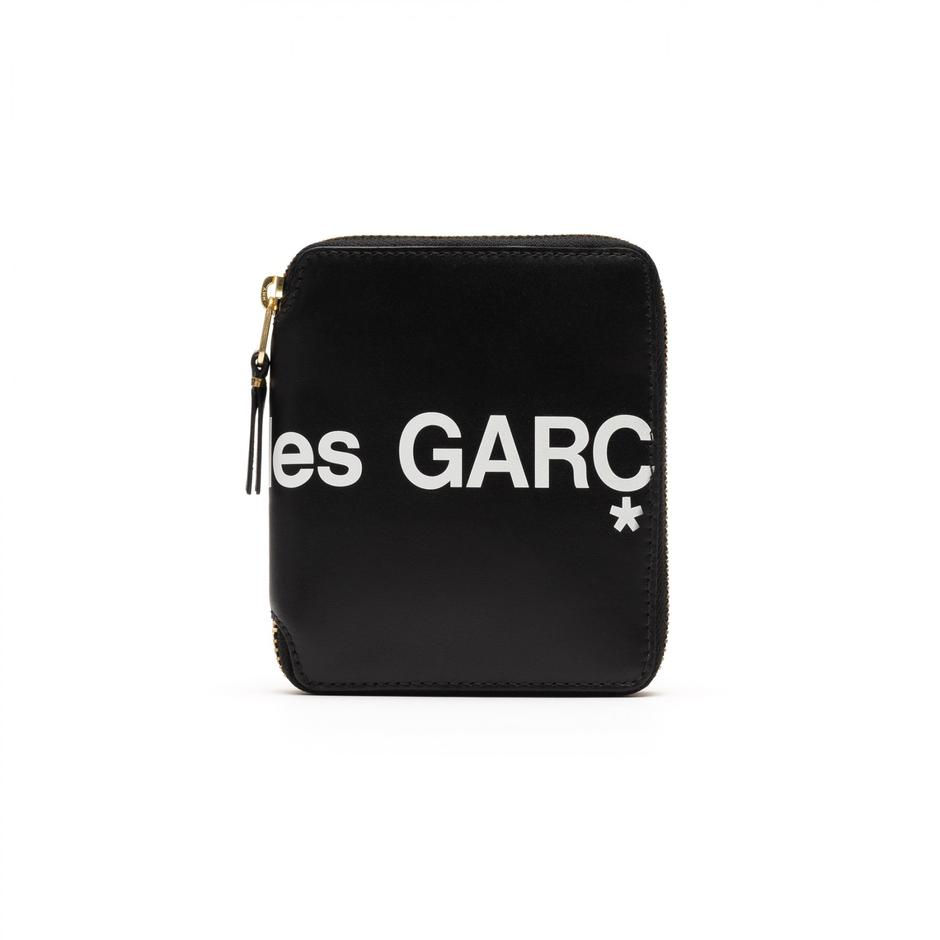 CDG Huge Logo Wallet - Black