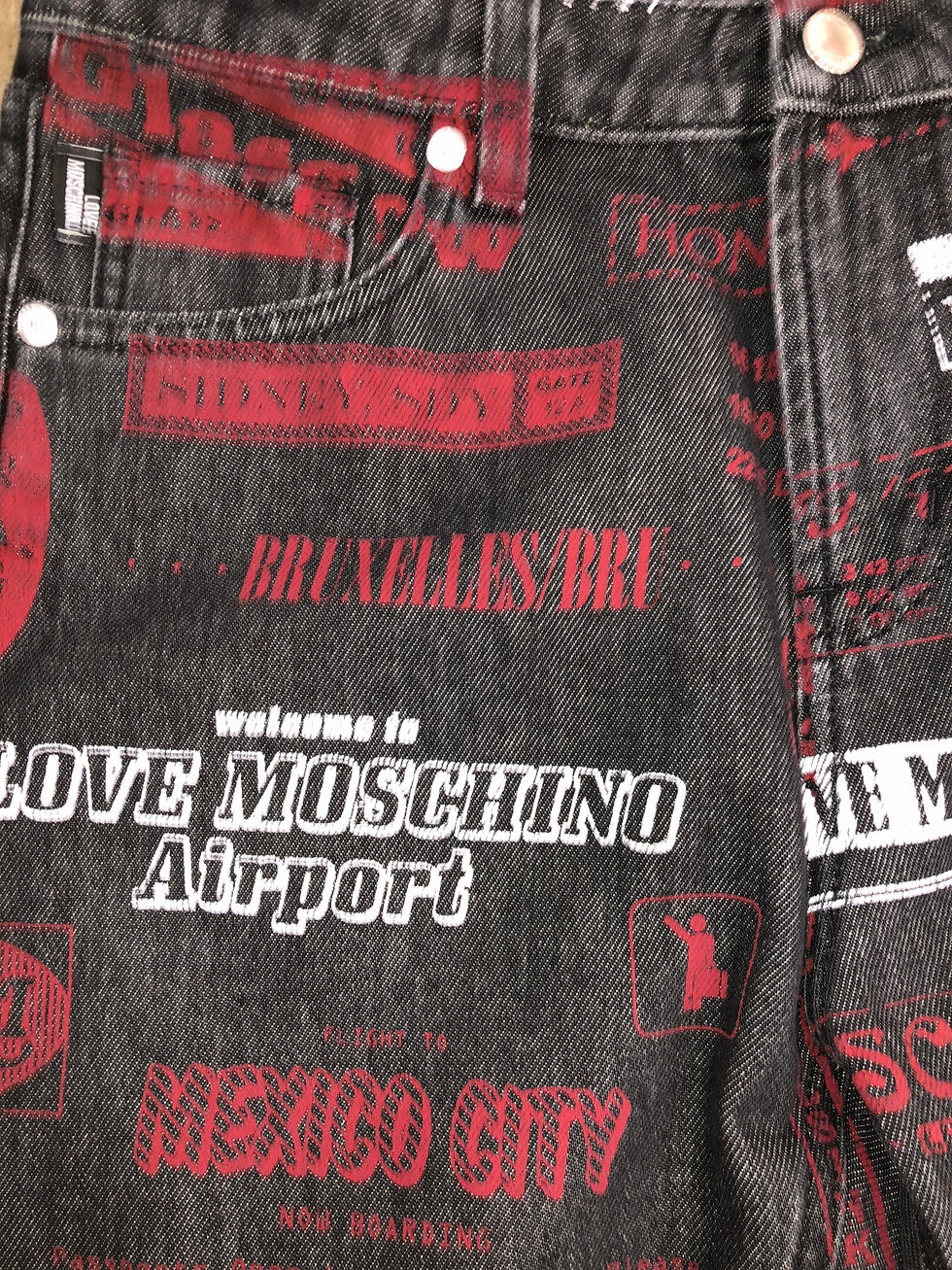 Thumbnail: Love Moschino Logomania Jean