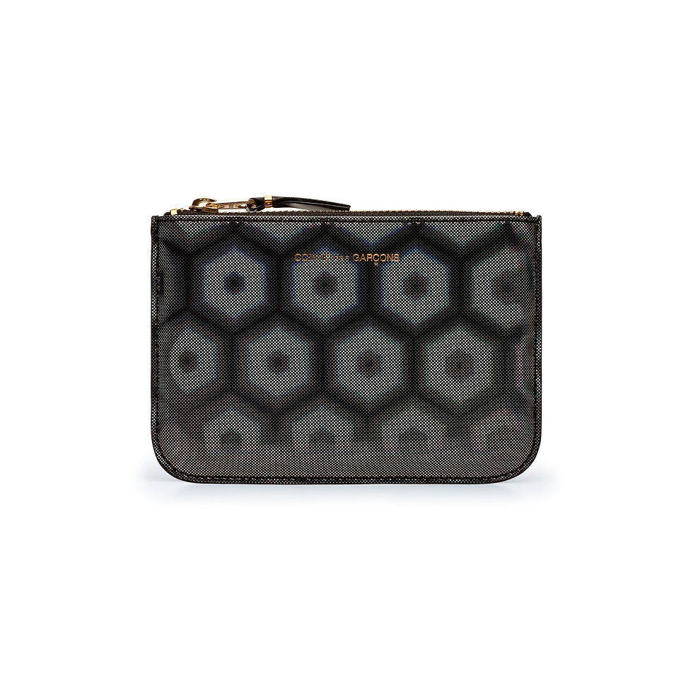 CDG Black Rainbow Wallet