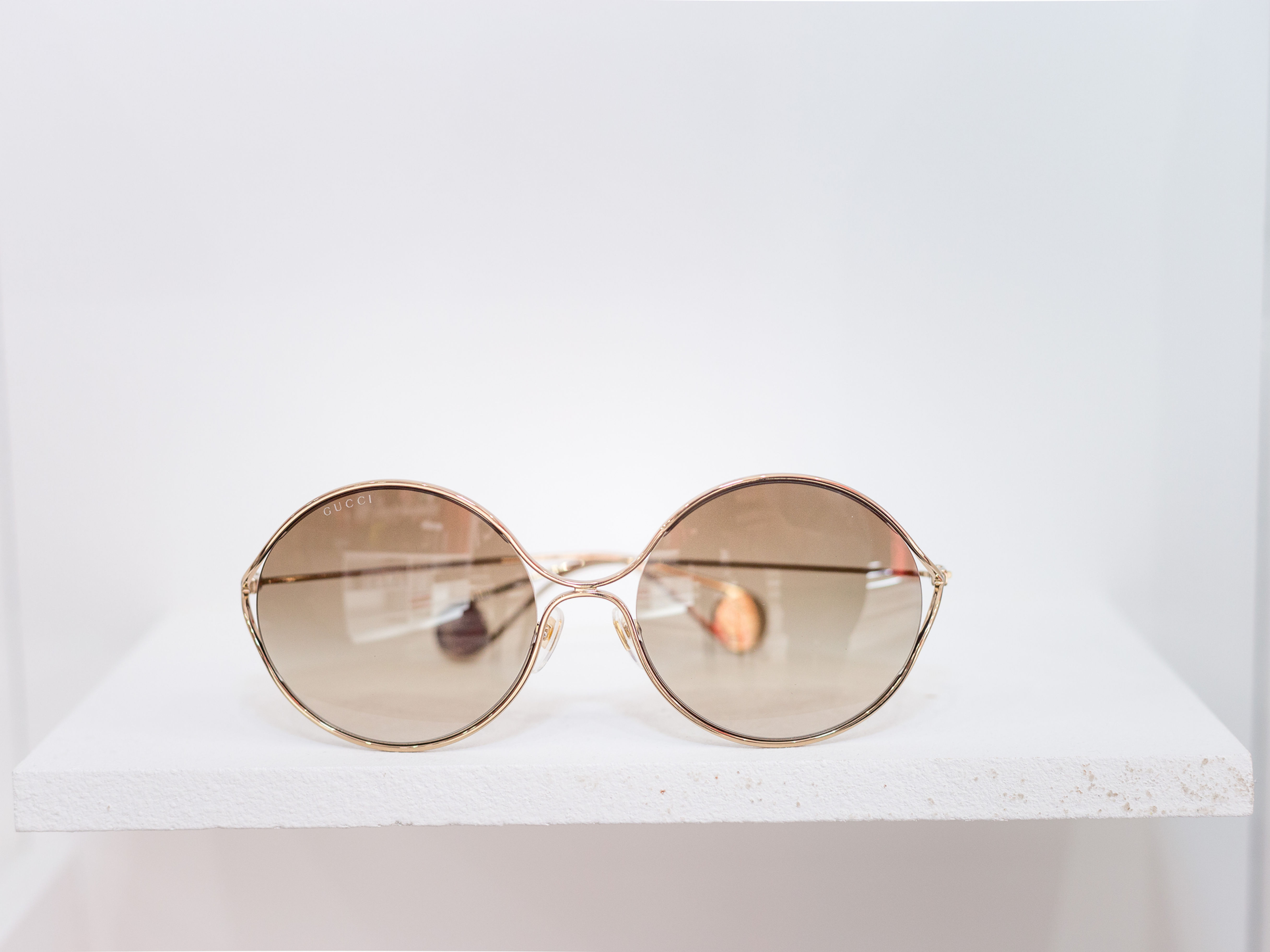 Women's Metal Frame Pearl Sunglasses