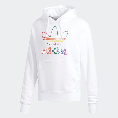 adidas big trefoil outline hoodie