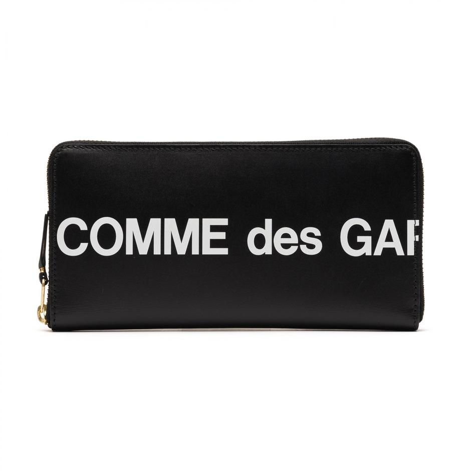 CDG Huge Logo Wallet - Black