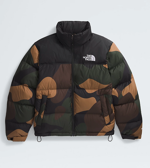 THE NORTH FACE NUPTSE JACKET (BLACK BLOCK CAMO) | Sneex 3rd Ward 