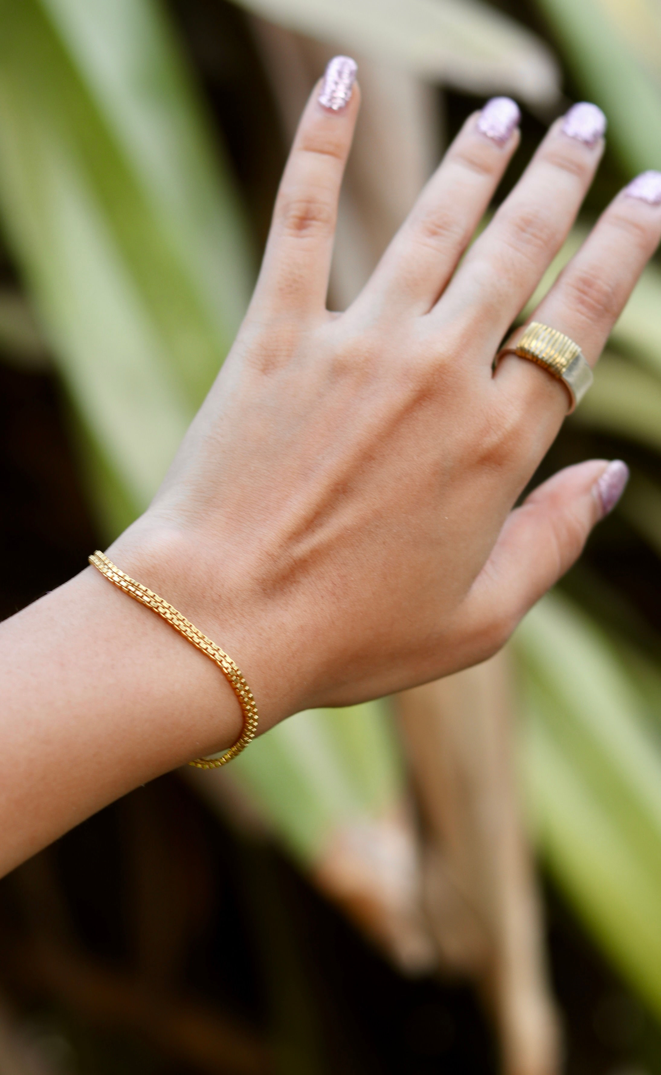 Namah Gold Unisex Bracelet