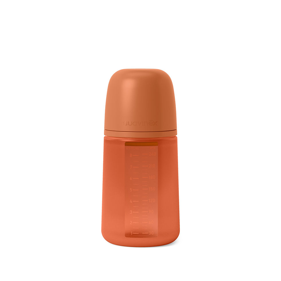 Thumbnail: Suavinex Colour Essence All Silicone Bottle 240ml Medium Flow 3+ Months