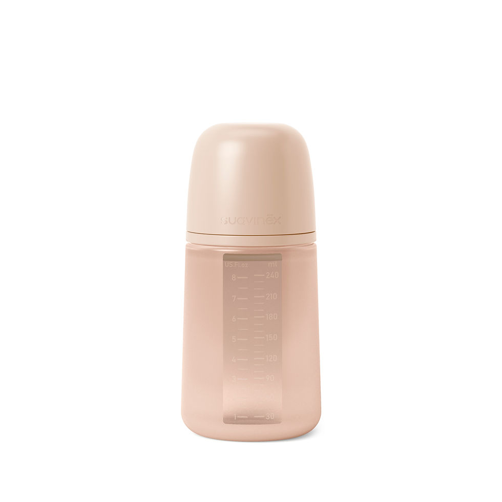 Thumbnail: Suavinex Colour Essence All Silicone Bottle 240ml Medium Flow 3+ Months