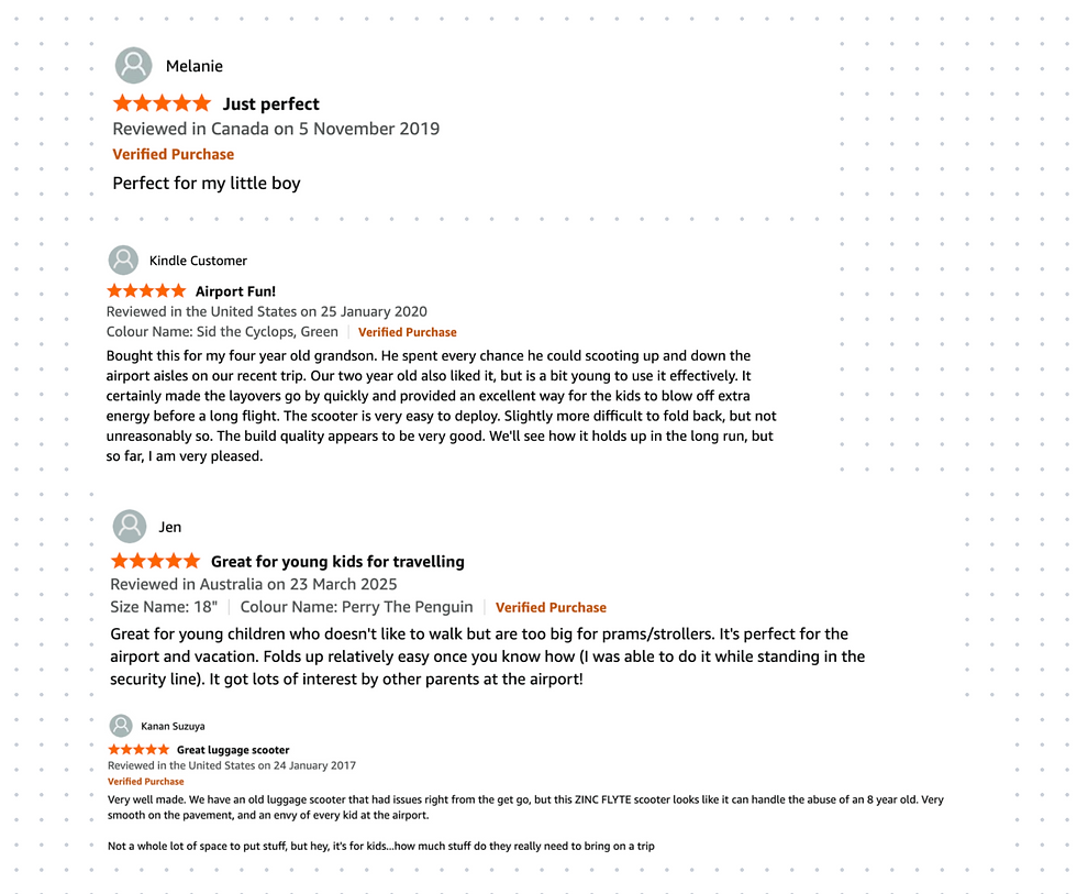 Thumbnail: Zinc Flyte Perry the Penguin Scooter Suitcase - Children's Luggage