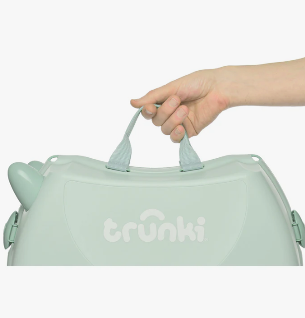 Thumbnail: Trunki Glide Ride-on Luggage - Solid Green