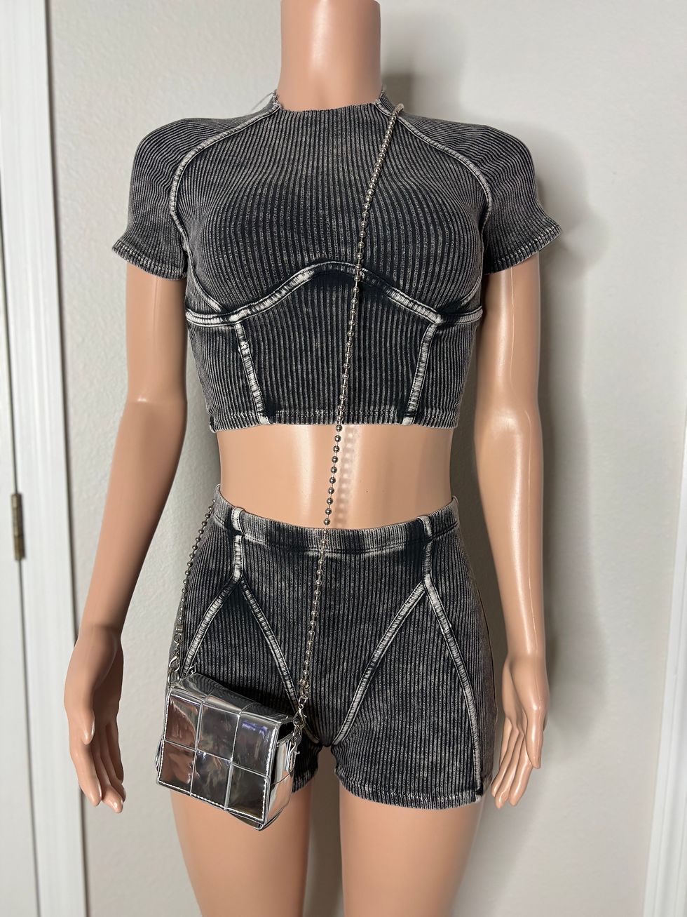 Thumbnail: Black All It Takes Shorts Set 