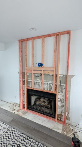 Fireplace Redesign Project