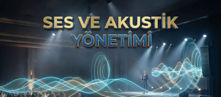 ses ve akustik yönetimi