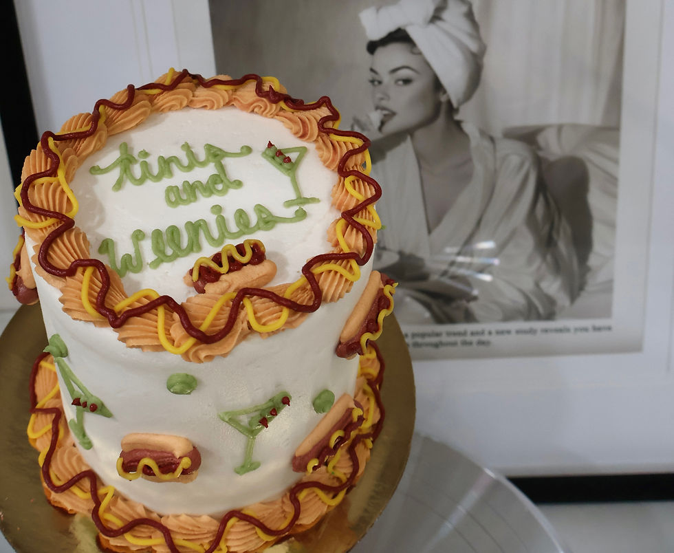 Weenies & Tinis Cake Decorating Class