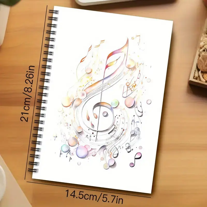 Miniatura: ✨ Cuadernos musicales de hojas en blanco - diferentes diseños ✨