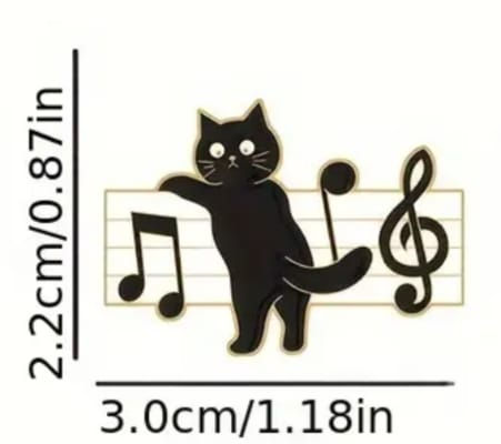 Miniatura: ✨ Pin Gatito Musical ✨