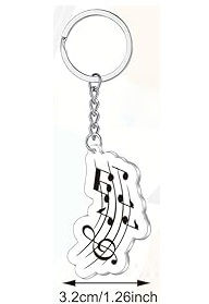 Miniatura: Llavero musical en acrílico – Unidad
