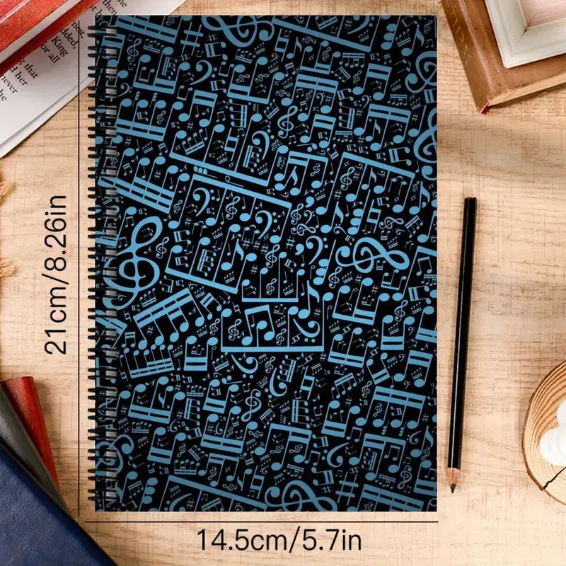 Miniatura: ✨ Cuadernos musicales de hojas en blanco - diferentes diseños ✨