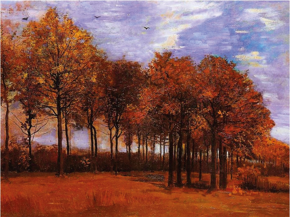 Paysage d’automne - Vincent Van Gogh - huile sur toile - 1885