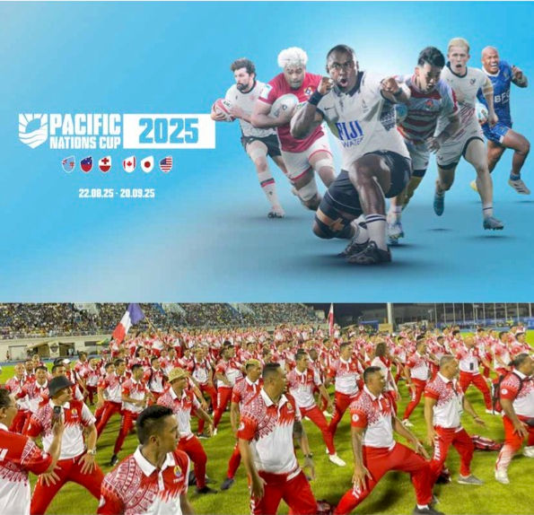 Cérémonie d’ouverture des Jeux du Pacifique 2023 • ©Polynésie La 1ère / Gilles Tautu