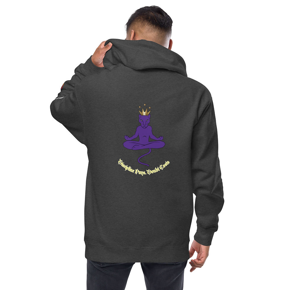 Thumbnail: ITU Unisex Fleece Zip Up Hoodie