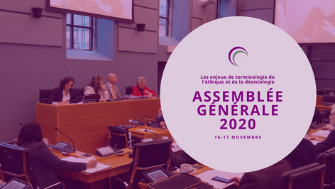 AGA 2020 les enjeux de terminologie de l’éthique et de la déontologie