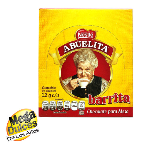 CHOCOLATE ABUELITA GOLOSINA NESTLÉ MegaDulces