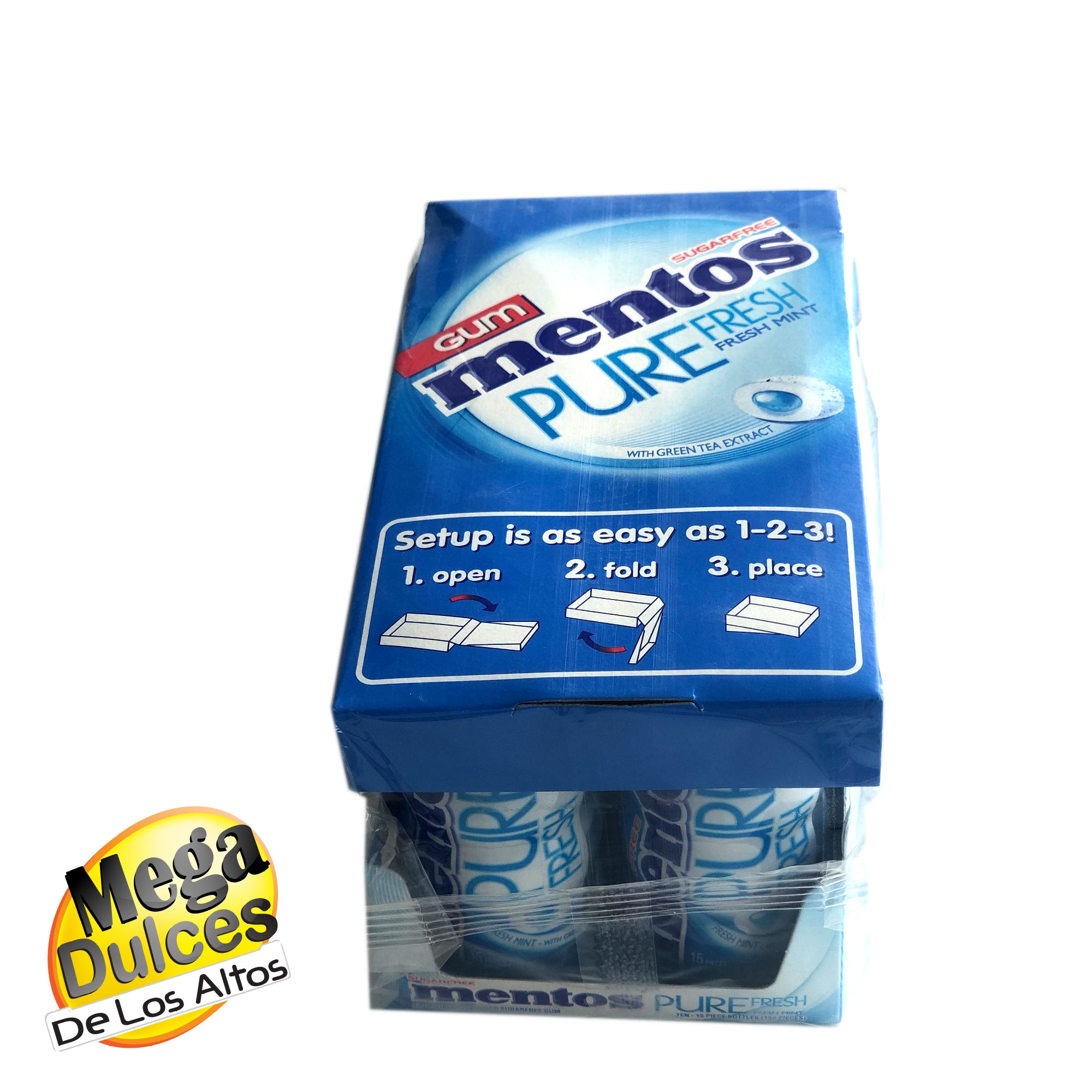 MENTOS GUM FRESH MINT 30 GR.