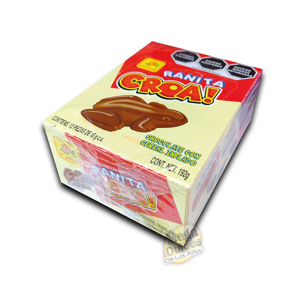 Miniatura: CHOCOLATE LA RANITA CROA! /12PZ DE LA ROSA