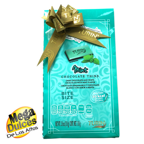 CHOCOLATE MINUIT MENTA FLOW 110 GR. TURIN MegaDulces
