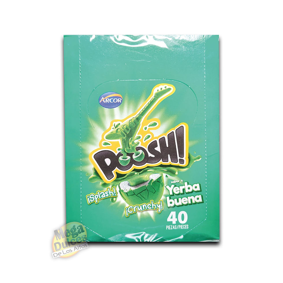 Miniatura: CHICLE POOSH ARCOR - SABORES VARIADOS (160gr / 40PZ)