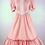 Thumbnail: 1970’s Peach Gunne Sax Midi Dress