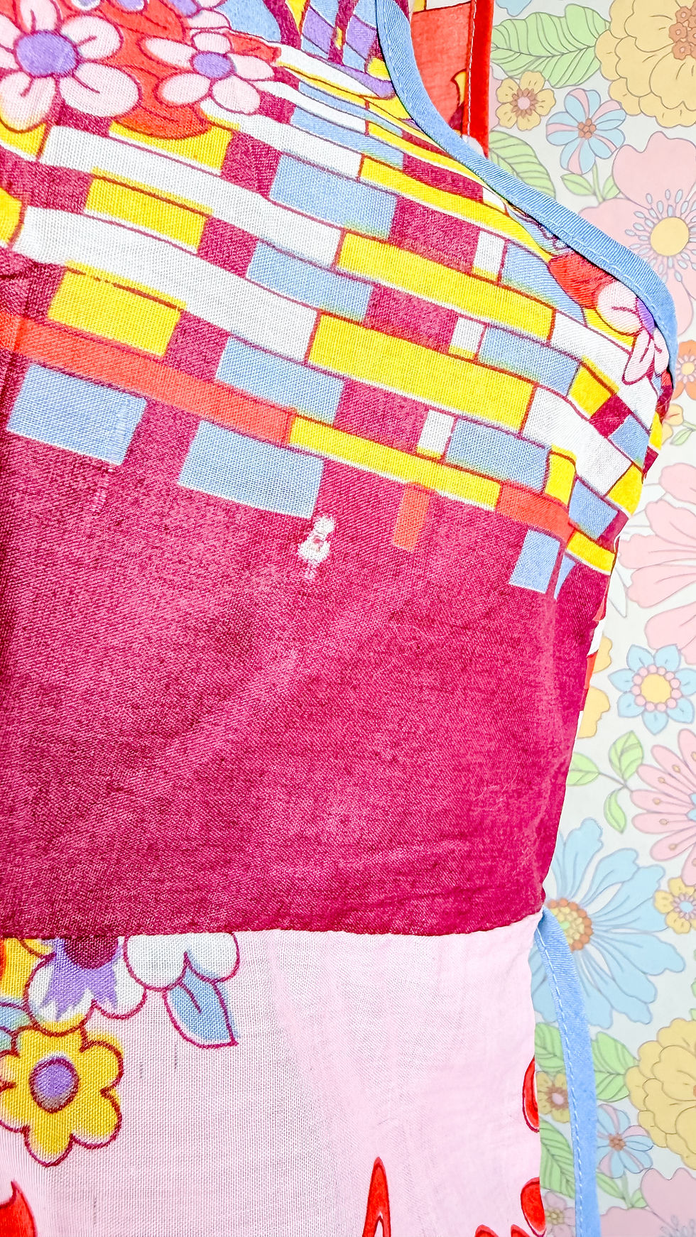 Thumbnail: 1960’s Novelty Victorian Lady Dress - L
