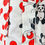 Thumbnail: 1970's Deadstock Mod Novelty Pandas & Balloons Dagger Dress