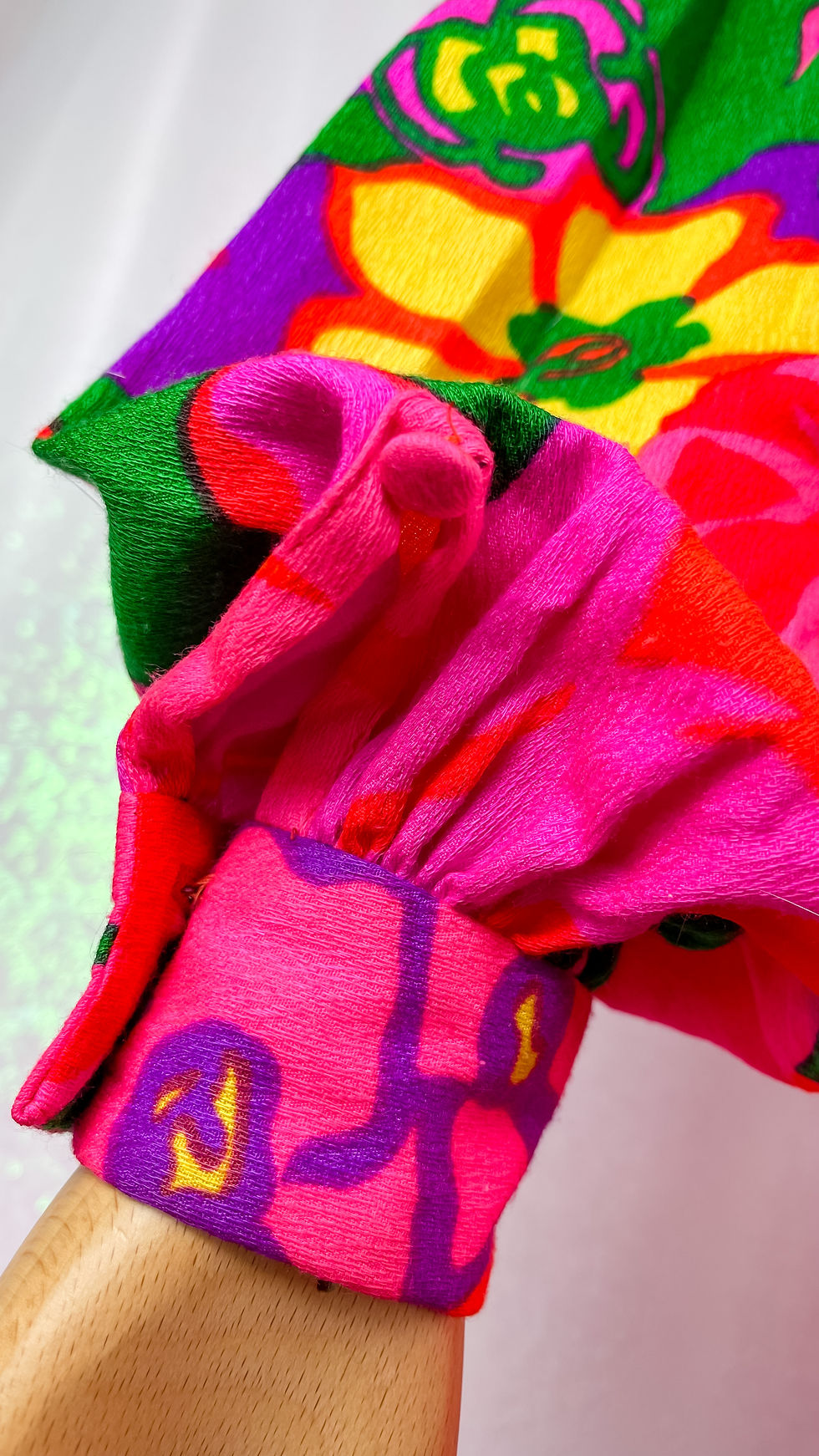 Thumbnail: 1970’s Bright Floral Palazzo Jumpsuit