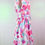 Thumbnail: 1970’s Vanity Fair Pastel Floral Jumpsuit & Dress Set