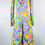 Thumbnail: 1960's Flower Power Palazzo Ruffle Jumpsuit