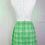 Thumbnail: 2 Piece Mod 1970’s Plaid Green Dress from Act II