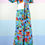 Thumbnail: Rare 1970’s Flower Power Palazzo Pant Set / Small