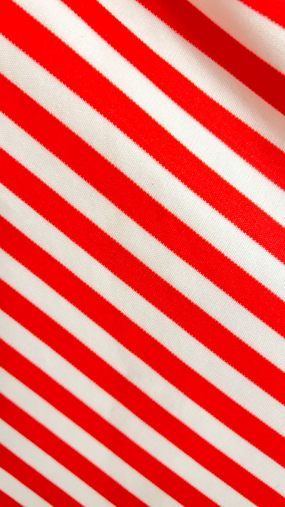 Thumbnail: 1970’s Red & White One Shoulder Maxi - S/M