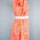 Thumbnail: 1970's Psychedelic Neon Puff Sleeve Mini Dress