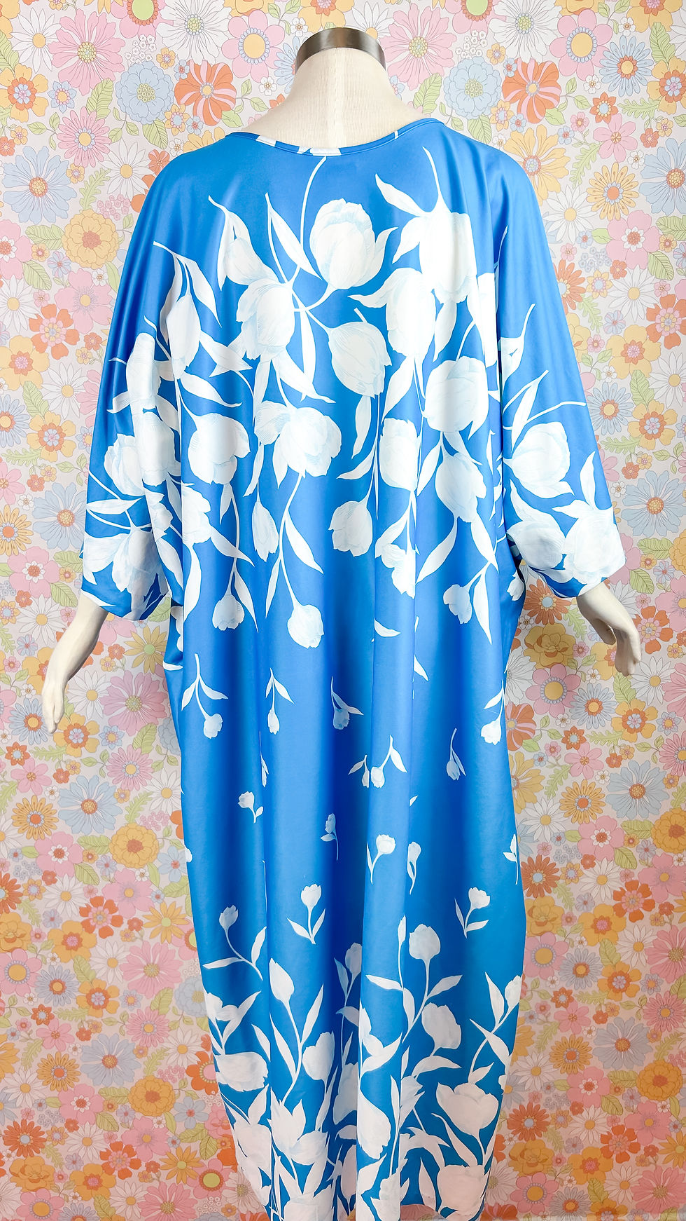 Thumbnail: 1970’s Blue Tulip Caftan - OS