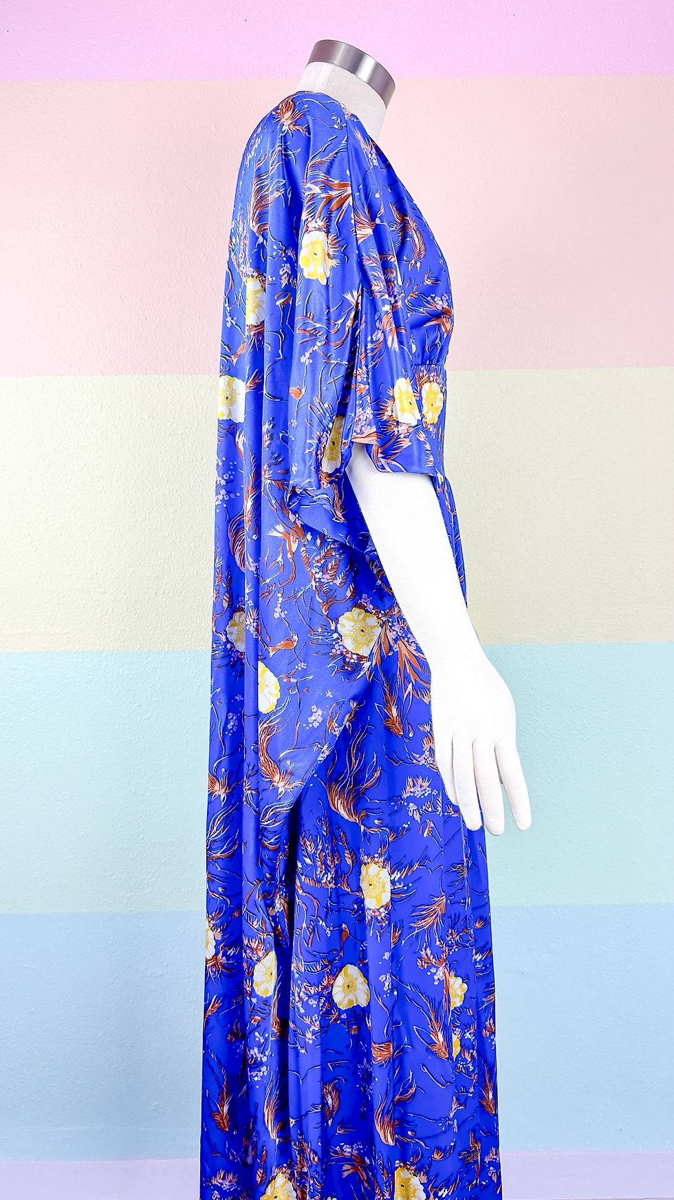 Thumbnail: 1970’s Blue Floral Caftan
