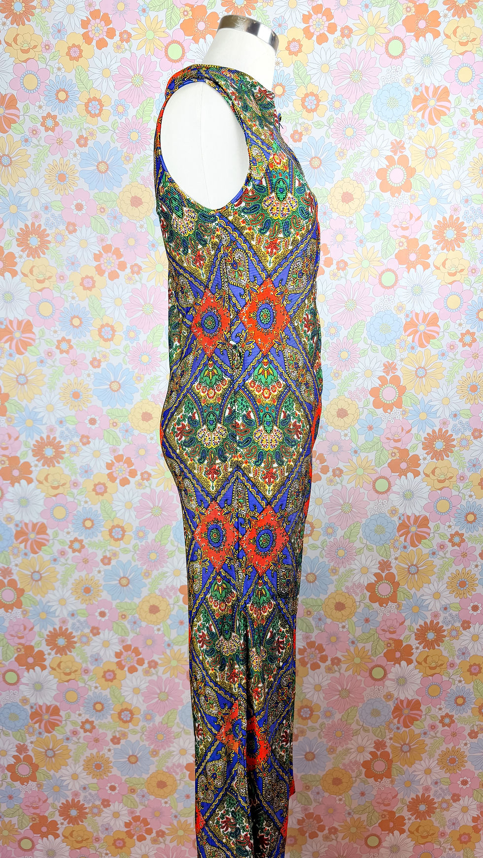 Thumbnail: 1970’s Groovy Super Dagger Jumpsuit - XS/M
