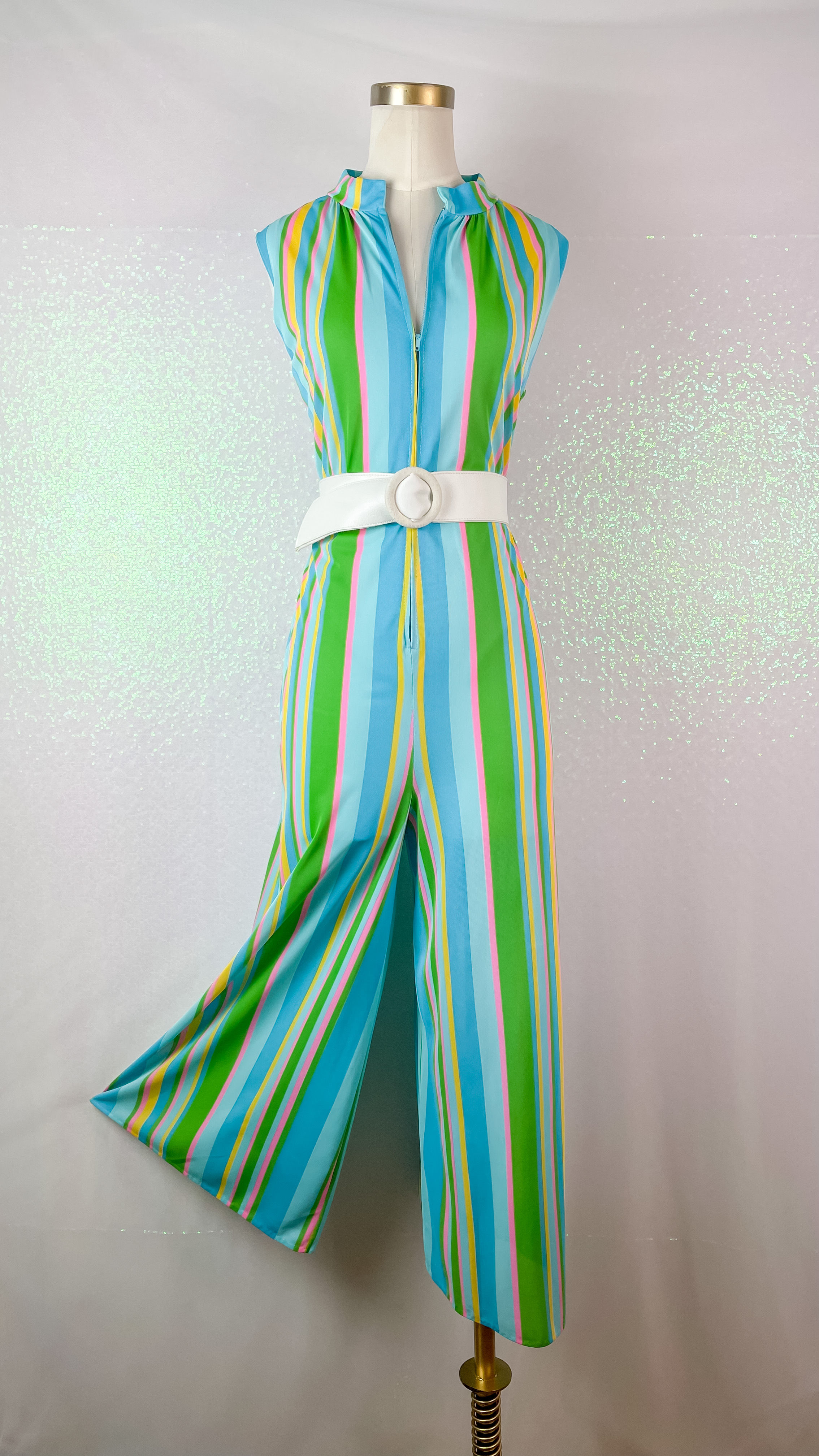 1960’s Nylon Stripe Jumpsuit