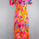 Thumbnail: 1960's Psychedelic Flower Power Slit Maxi