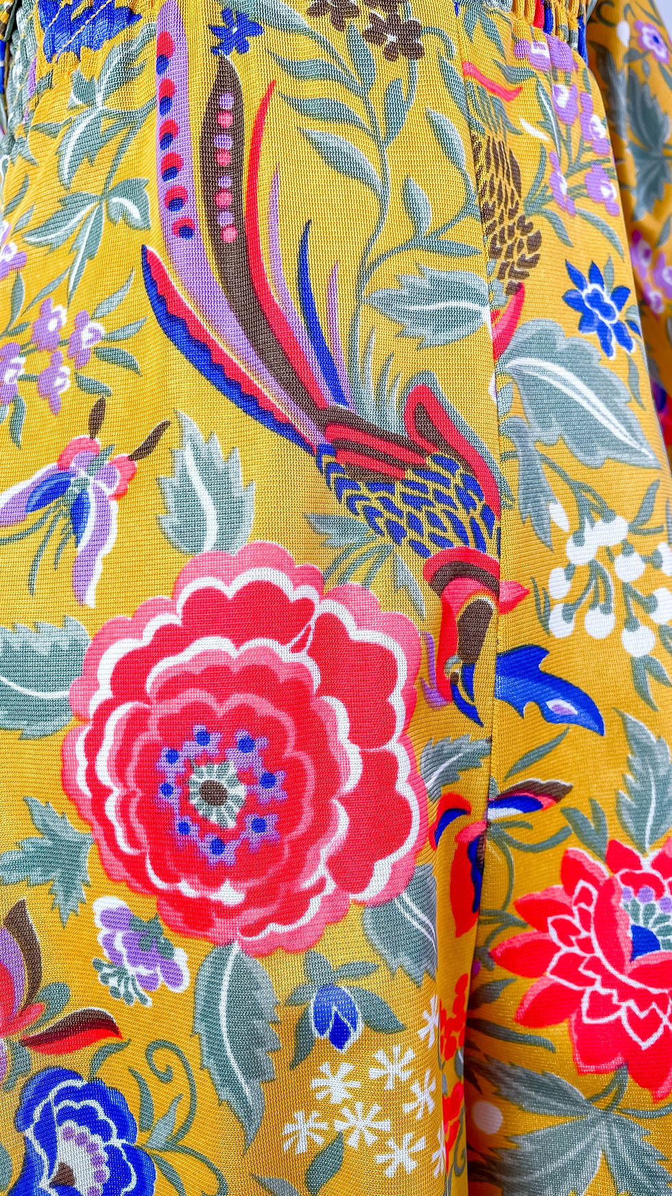 Thumbnail: 1970’s Pheonix & Floral Jumpsuit & Bolero Set