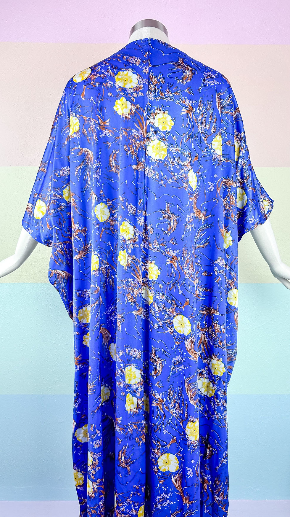 Thumbnail: 1970’s Blue Floral Caftan