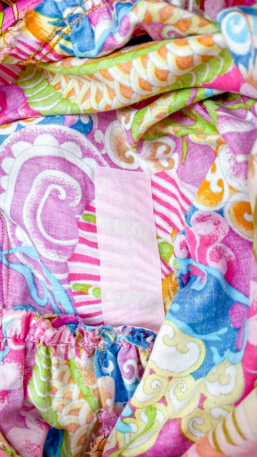 Thumbnail: 1960’s Handmade Psychedelic Dragon Print  Kimono Dress